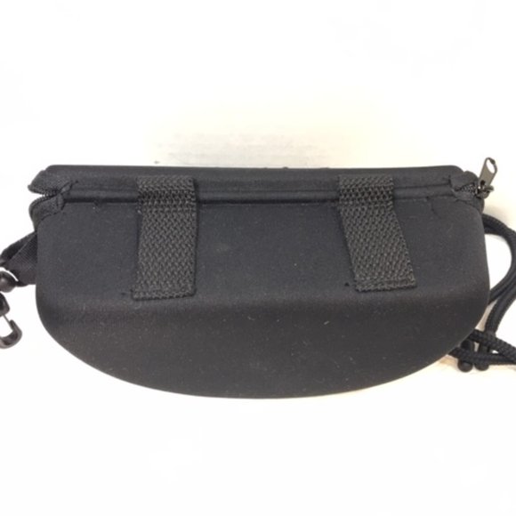Leader Sports Black Zippered Sunglasses Eyeglass Case - Picture 5 of 7